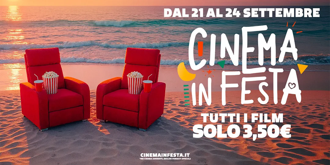 CINEMA IN FESTA dal 21 al 24 settembre