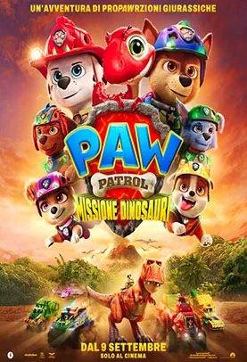 poster PAW PATROL: MISSIONE DINOSAURI