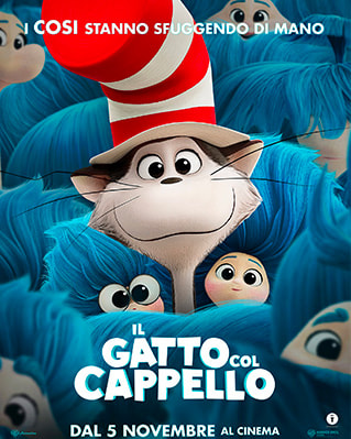 poster Il gatto col cappello