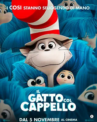 poster Il gatto col cappello